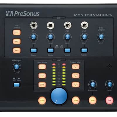 PreSonus Monitor Station V2 Desktop Monitor Controller 2014 - Present - Black image 3