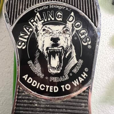 Snarling Dogs THE WONDER WAH 2 2000 - GREEN image 1
