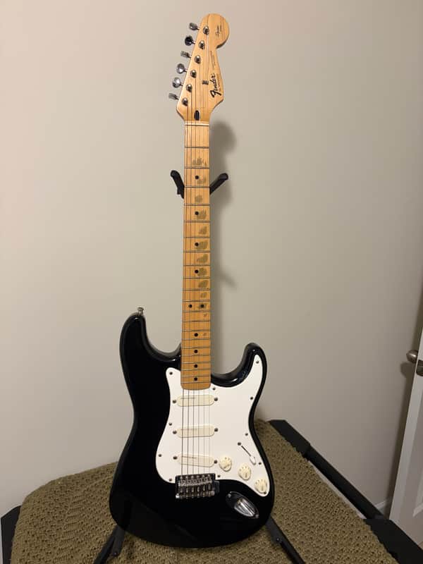1995 Fender Stratocaster MIM – Lace Sensors – Very Good – Hardshell Case image 1