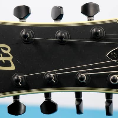 ESP LTD EC-407 with Rosewood Fretboard 2012 - 2017 - Black Satin image 6