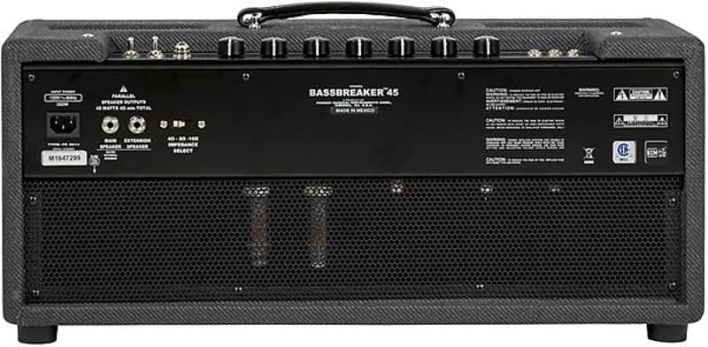 Fender Bassbreaker 45 2-Channel 45-Watt Guitar Amp Head image 3