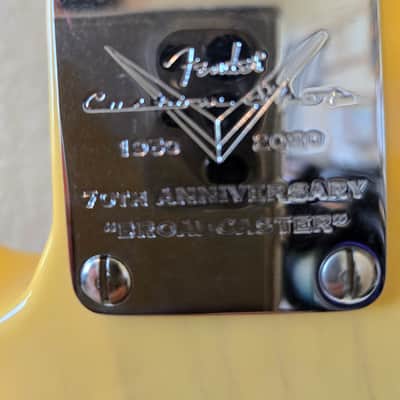 Fender Custom Shop 70th Anniversary Broadcaster NOS Limited Edition 2021 - Faded Blonde image 9