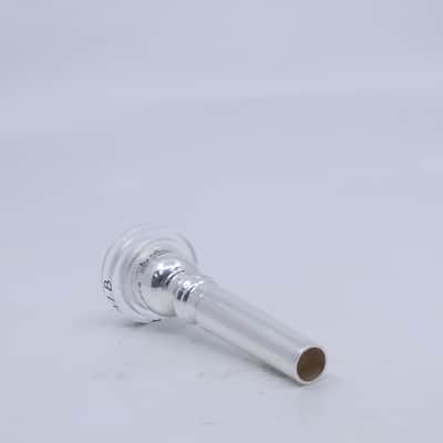ACB TA1B Trumpet Mouthpiece with a Clear Acrylic Rim - Silver/Acrylic image 3