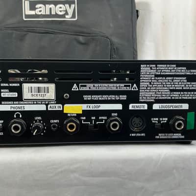 Laney IRT-Studio Ironheart Rackmount Tube Guitar Amp Head 2010s - Black - w/ Bag image 8
