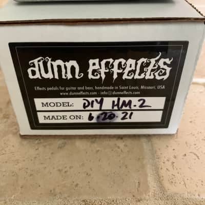 Dunn Effects Dunwich DIY HM-2 2021 Acid Etch one off graphic image 2