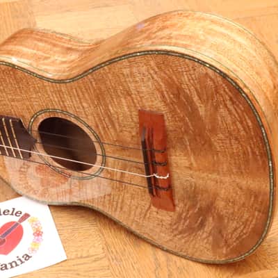Maui Music Deluxe Mango Wood Shell Inlay TenorUkulele #5088 image 18