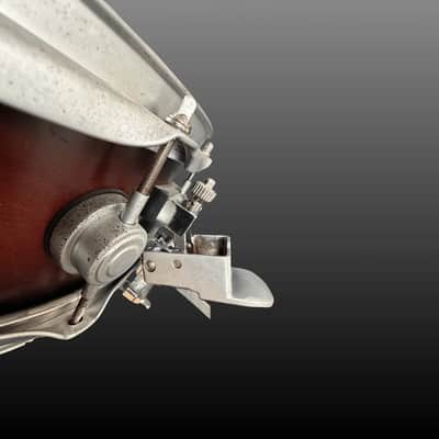 DW Collectors Snare Drum USA Cherry to Ebony SSC 14x5,5" 2016–2022 - Cherry to Ebony image 6