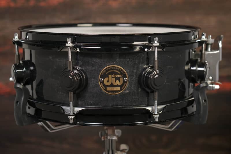 DW 4.5x12" Pre-Collector's Series Snare Drum - Ebony Stain - Carl Allen image 1