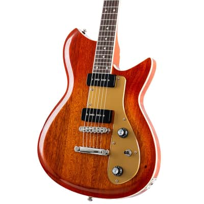 Rivolta Combinata Classico P90 Electric Guitar-Autunno Burst image 3