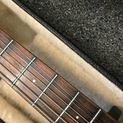 Alvarez artist 5081N acoustic electric guitar hand made in Korea 2001 in excellent condition with original alvarez branded hard case Included image 7