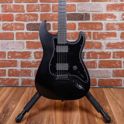 Immagine Fender Jim Root Stratocaster Flat Black 2019 w/Gigbag - 4