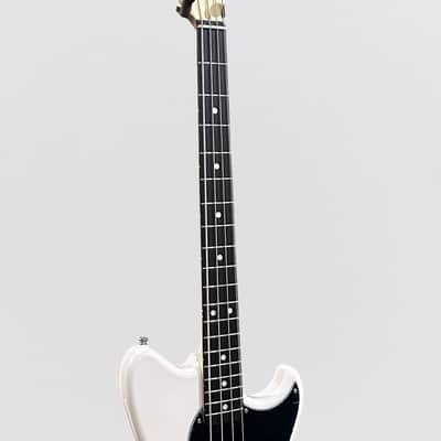 G&L Tribute Series Fallout 4 String Short Scale Electric Bass Guitar - Olympic White image 5
