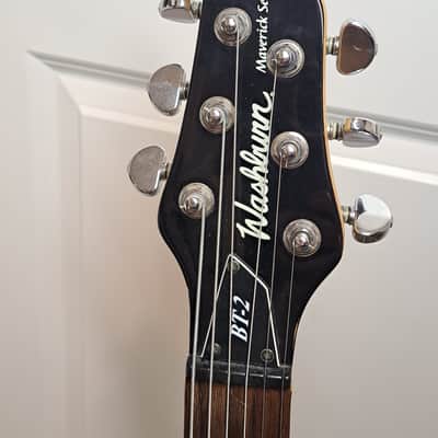 Washburn Pro Maverick BT-2- Dual Humbucker- Gloss Black image 3