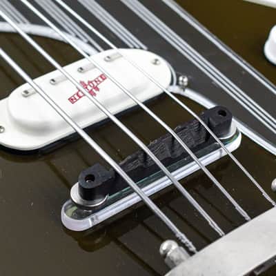 Gun Guitars Neptune Bass Olive Drab image 7