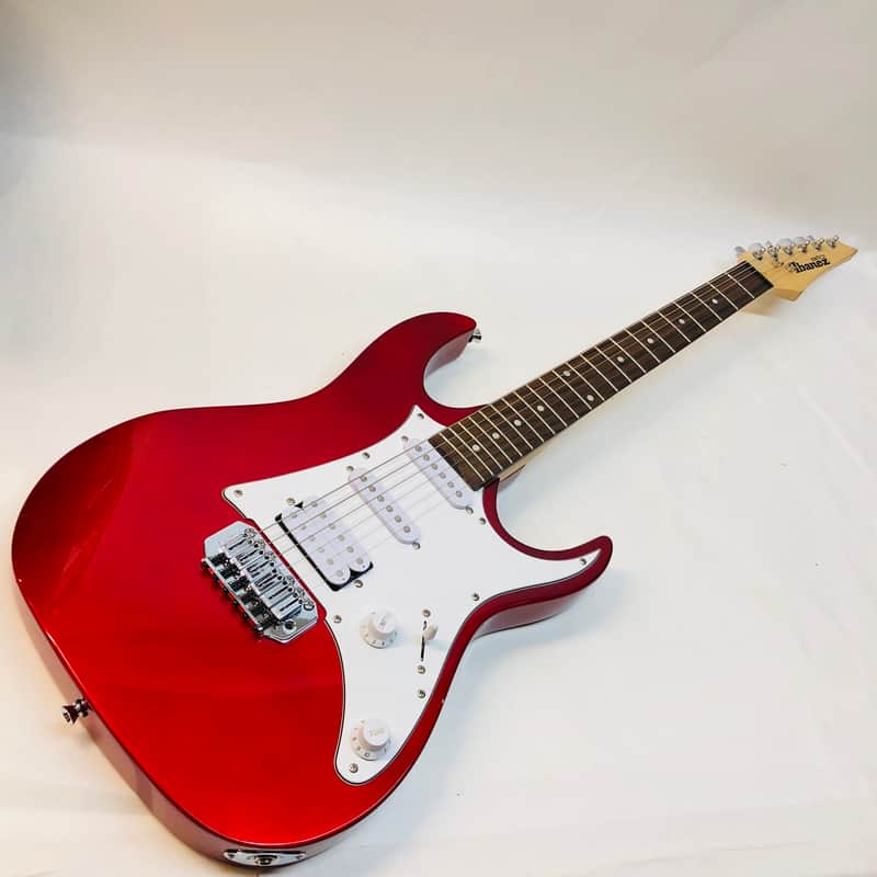 Ibanez GIO 6 String Electric Guitar Cherry Red & White (Serial