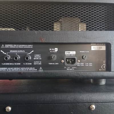 Blackstar HT Club 50 mk 1 head amp. And a 4x12 Speaker Cabinet Blackstar 2000s - Black image 7