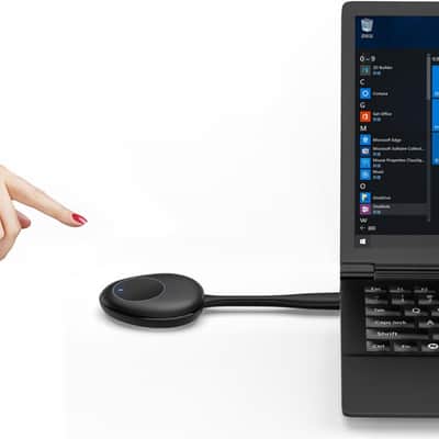 4K UHD Wireless HDMI Transmitter Receiver for Screen Mirroring Laptop/PC/Phone to TV/Projector/Monitor. 30m Range, No Wi-Fi Required, Plug & Play. Compatible with HDMI, Microsoft Teams, Zoom, Webex image 2
