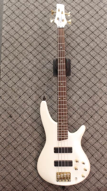 Ibanez SR-530 Soundgear 4-String Bass in Pearl White | Reverb