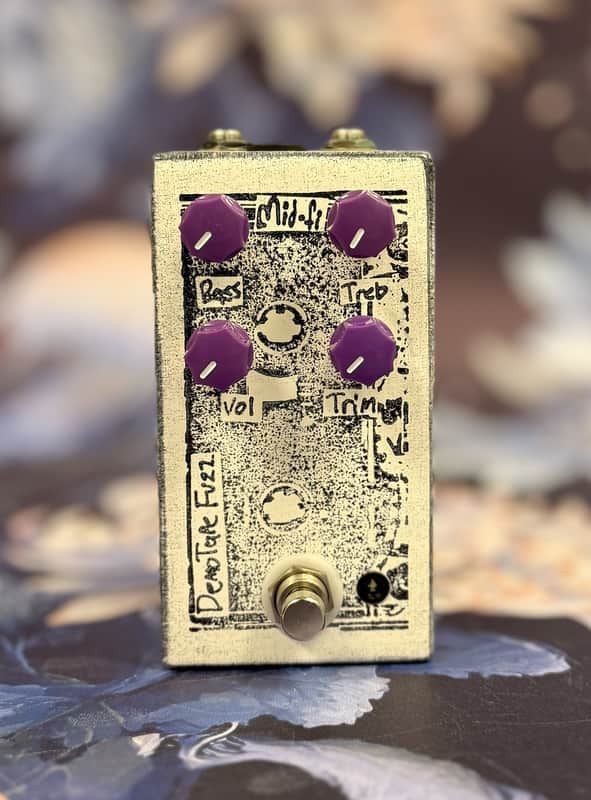 Mid-Fi Electronics Demo Tape Fuzz (White) *Free Shipping in the US* image 1