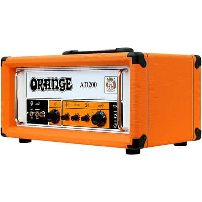 Orange Amplifiers AD200 200W Tube Bass Amp Head Regular Orange image 3