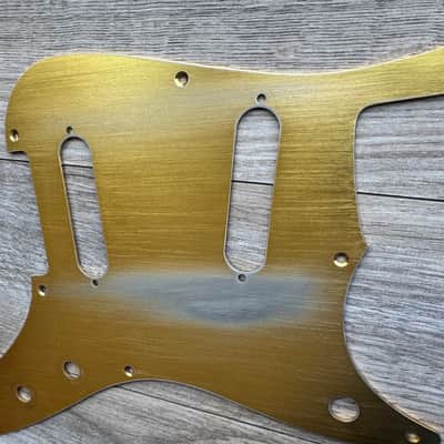 Fender Duo Sonic 1956 thru 1958 Gold Anodized Aluminum pickguard pre CBS 50's vintage reissue USA image 9