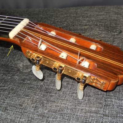 MADE IN 2002 - RYOJI MATSUOKA MH100 - VERY LOVELY HAUSER STYLE CLASSICAL GUITAR image 7