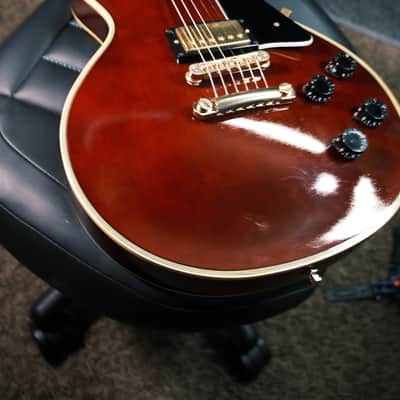 Orville by Gibson LPC Les Paul Custom with Rosewood Fretboard 1991 Wine Red image 14