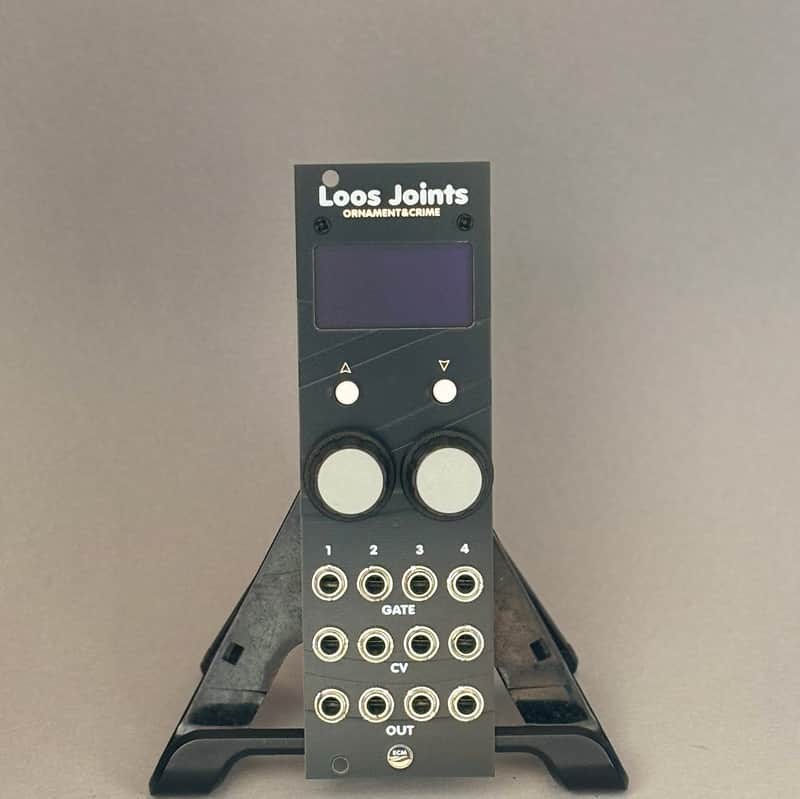 uO_C Ornament and Crime Eurorack Module - Loos Joints - Teensy 4.0 - ECM image 1