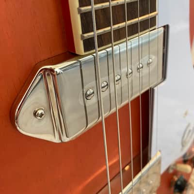 Epiphone Casino Worn (CME Limited Edition Sunrise Orange) 5.9. lbs image 6