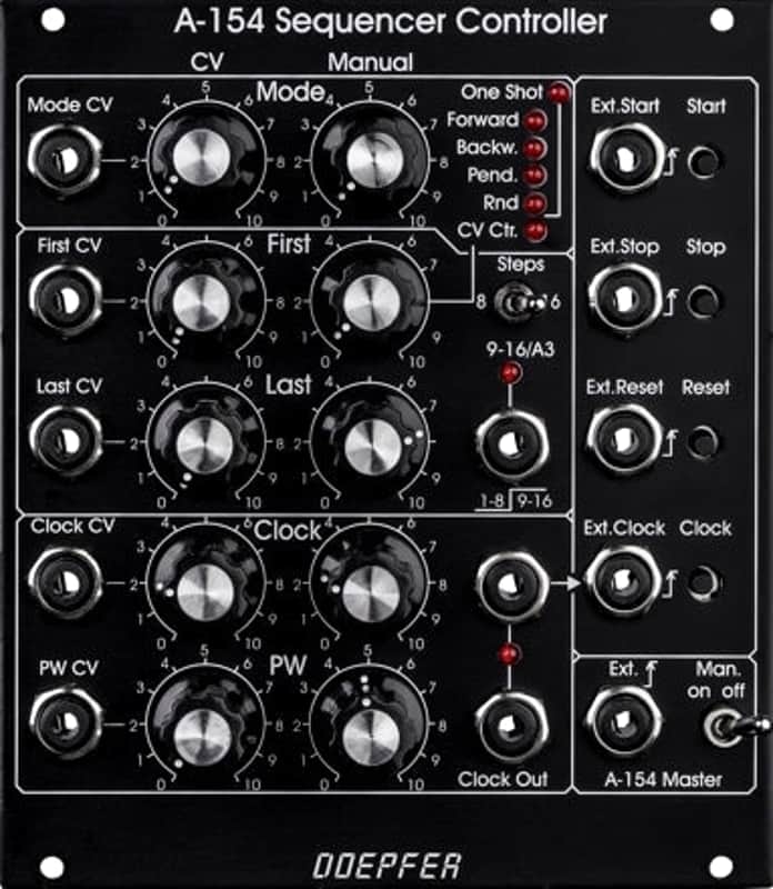 DOEPFER A-154V SEQUENCER CONTROLLER : BRAND NEW :  [DETROIT MODULAR] image 1