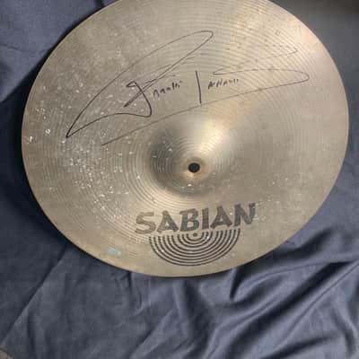 Frankie Banali's Quiet Riot, Sabian-15" AA Rock Hi-Hat, Bottom Cymbal, SIGNED! 1652g 1980's image 1