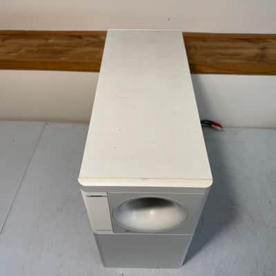 Bose Acoustimass 7 Subwoofer Base Unit White Bass Home Theater Vintage Audio image 4