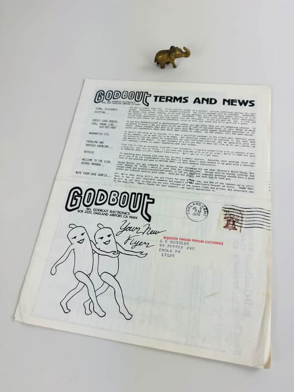 Godbout Electronics Foldout Flyer / Catalog – 1976 image 1