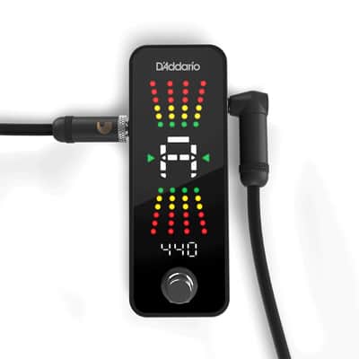 D'Addario Chromatic Pedal Tuner Plus PW-CT-23 Black image 1
