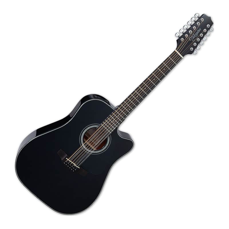 Takamine GD30CE-12BLK Dreadnought Acoustic Electric Guitar Gloss Black