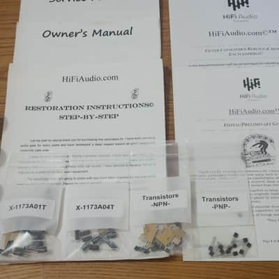 Rotel RA-980 BX restoration kit filter capacitor repair rebuild fix image 2