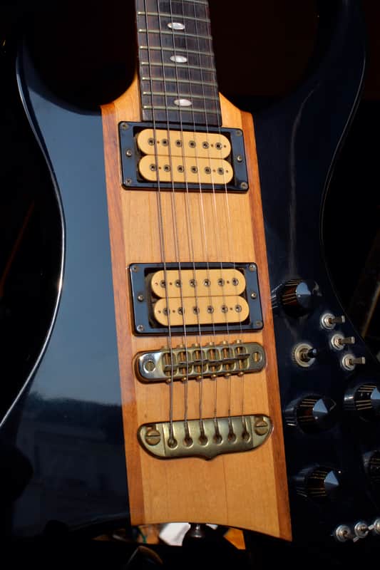 Aria Pro II U-100 Urchin Black 1982 Japan Vintage Matsumoku *Ultra