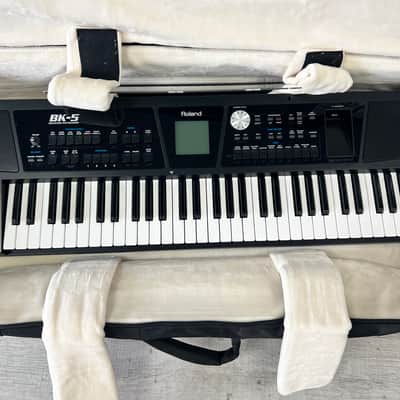 Roland BK-5 61-Key Backing Keyboard 2012 - Present - Black image 3