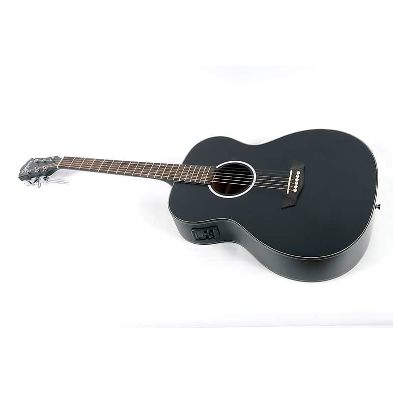 Washburn Deep Forest Ebony FE Acoustic-Electric Guitar Regular Natural Matte image 1