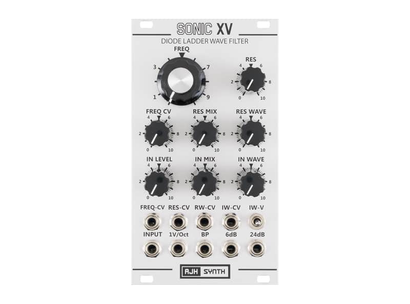 AJH Synth Sonic XV Diode Ladder Filter (Silver)