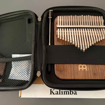 Meinl Sonic Energy Kalimba 21 Note Black Walnut w/case, tuning hammer (KL2101S) image 2