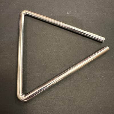 Unbranded 5" Triangle, Chrome Plated Steel, 1/4" diameter Rod - MINT image 9