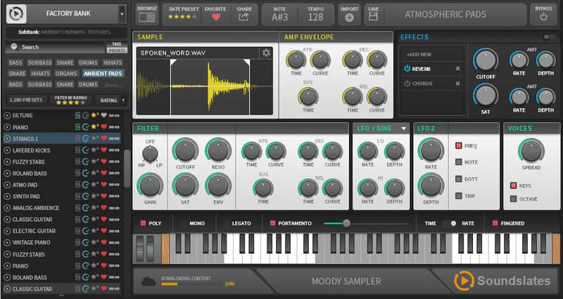 Soundslates Moody Sampler image 1