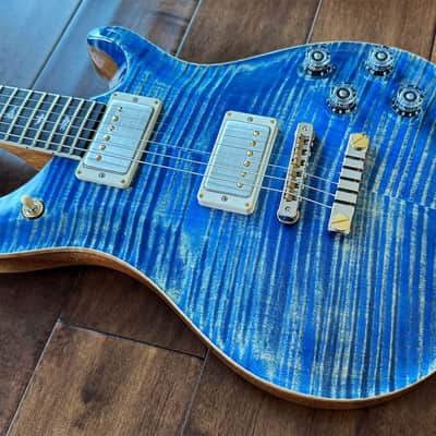 PRS McCarty 594 Faded Blue Jean Hybrid Package 10-Top Pattern Vintage 0395111 image 7