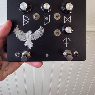 Black Hawk Valhalla Fuzz Deluxe Handwired 2021 - Black image 1