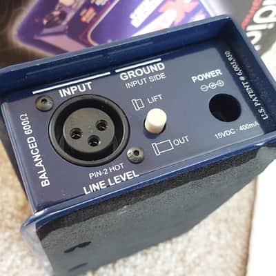 Immagine Radial X-AMP Active Reamping Device 2010s - Blue - 6