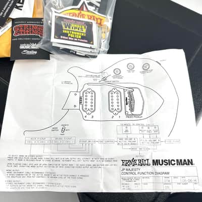 2015 Ernie Ball Music Man John Petrucci 6 Majesty - Siberian Sapphire image 16