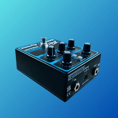 Peavey Bandit Supreme Teal Stripe Preamp image 3