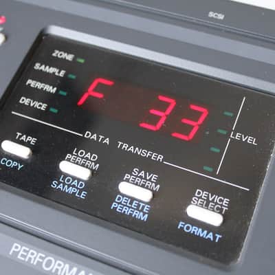 Rare Roland JS-30 Sampling Workstation 1995 Boxed image 8