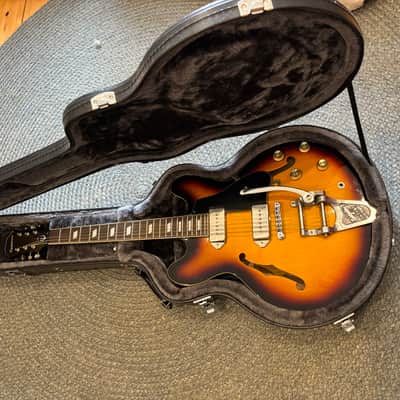 Epiphone Casino Reissue with Rosewood Fretboard 2005 - 2018 - Vintage Sunburst image 2